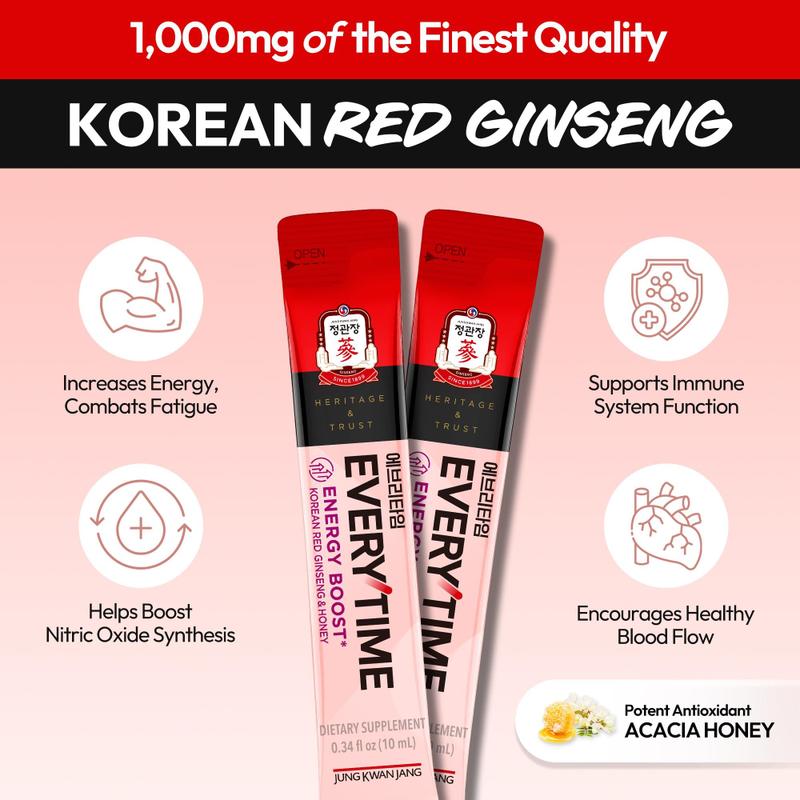 Bebida energética JUNG KWAN JANG Everytime Red Ginseng 1.000 mg